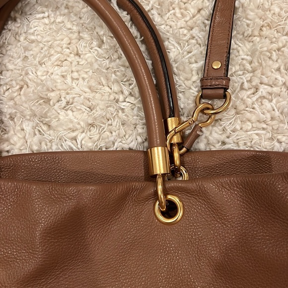 MARC BY MARC JACOBS Too Hot to Handle Zip Satchel Bag - Praline - Picture 3 of 13
